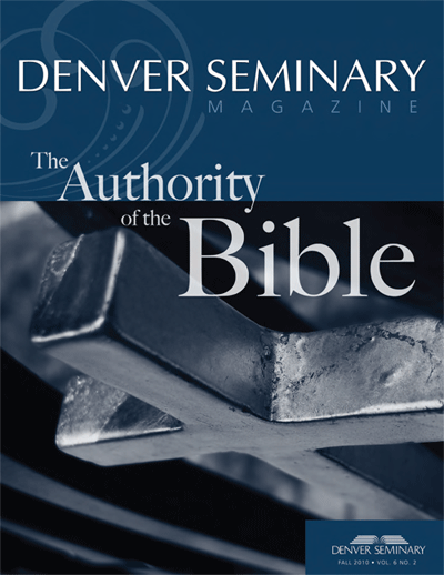 Denver Seminary Magazine: Fall 2010